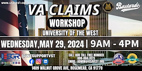 VA CLAIMS- University of the West