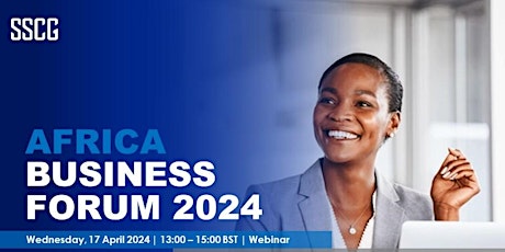 Primaire afbeelding van SSCG Africa Business Forum 2024