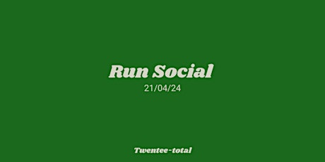 Run Social - April