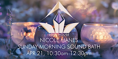 Imagem principal do evento Spring Revival Sound Bath with Nicole Manes Sound Therapy