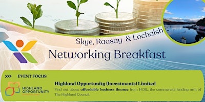 Imagen principal de Skye, Raasay & Lochalsh Networking Breakfast