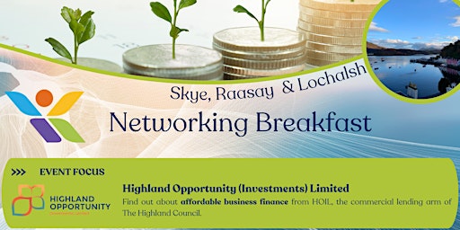Imagem principal do evento Skye, Raasay & Lochalsh Networking Breakfast