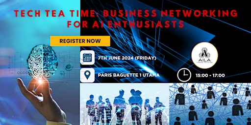 Imagem principal do evento Tech Tea Time: Business Networking for AI Enthusiasts