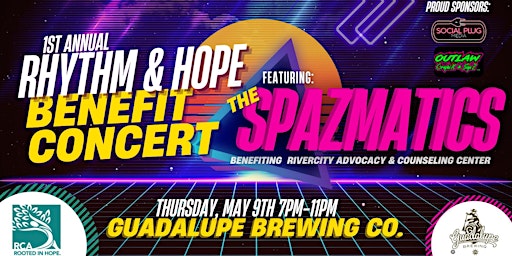 Primaire afbeelding van The Spazmatics at The 1st Annual Rhythm & Hope Benefit Concert