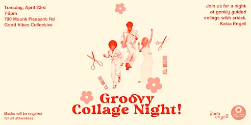 Imagem principal do evento Groovy Collage Night - with Katia Engell