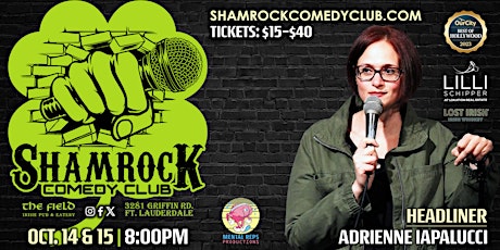 Shamrock Comedy Club w/ Adrienne Iapalucci