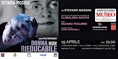 Imagen principal de Ottavia Piccolo ''Donna non rieducabile''- Anna Politkovskaja
