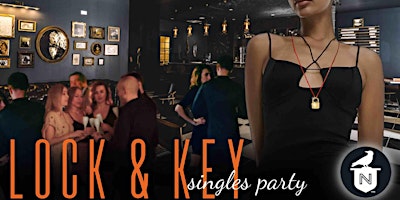 Primaire afbeelding van Indianapolis, IN Lock & Key Singles Party at Nevermore, Ages 29-59