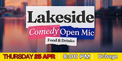 Immagine principale di English Stand Up Comedy Show next to Ostkreuz - Lakeside Comedy Open Mic 