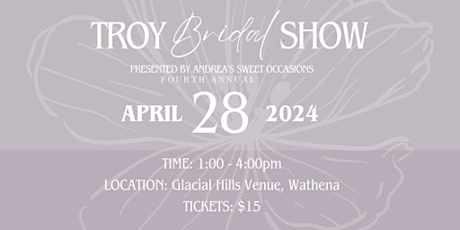 Troy Bridal Show  2024 primary image