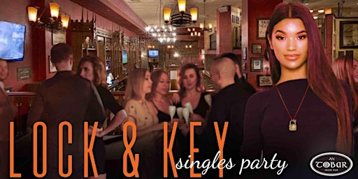 Imagem principal do evento Orlando, FL Lock & Key Singles Party at Tobar Irish Pub Ages 24-49