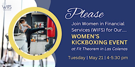 Kickboxing and Networking at Fit Theorem - WIFS DFW