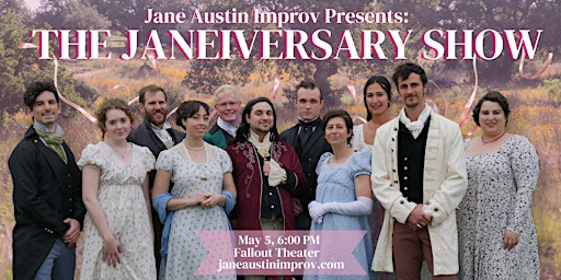 Imagem principal do evento Jane Austin: Improv Comedy in the style of Jane Austen