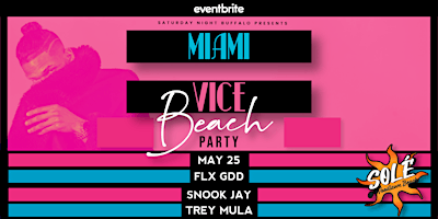 Imagem principal de Miami Vice At Solé: Flx Gdd’s Single Release Party