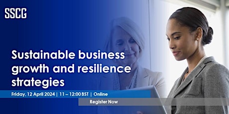 Image principale de Sustainable Business Growth and Resilience Strategies