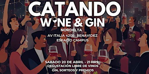 Imagem principal de CATANDO WINE AND GIN NODELTA