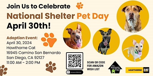 Primaire afbeelding van National Adopt A Shelter Pet Day