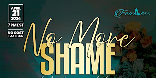 Imagen principal de No More Shame - Healing  from Sexual Abuse - One Day Zoom Healing Clinic