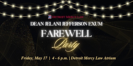 Dean Jelani Jefferson Exum Farewell Party primary image