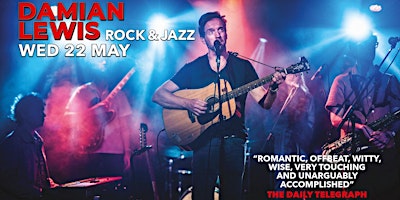 Imagem principal do evento Damian Lewis | Rock & Jazz