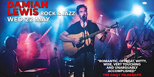 Imagem principal do evento Damian Lewis | Rock & Jazz