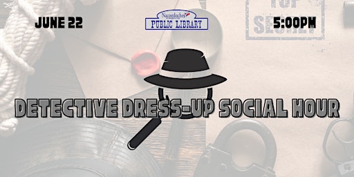 Imagem principal do evento Detective Dress Up Social Hour