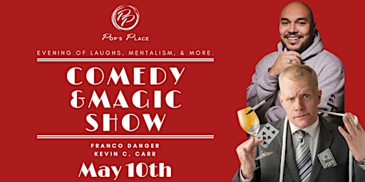 Primaire afbeelding van A NIGHT OF  LAUGHS & MAGIC