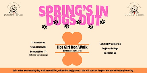 Imagem principal do evento Hot Girl Dog Walk