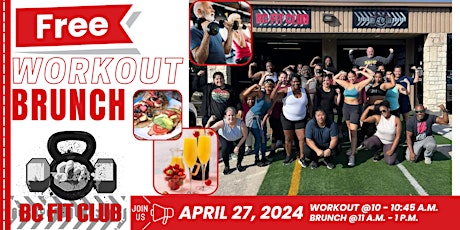 BC FIT CLUB PRESENTS:  FREE WORKOUT BRUNCH
