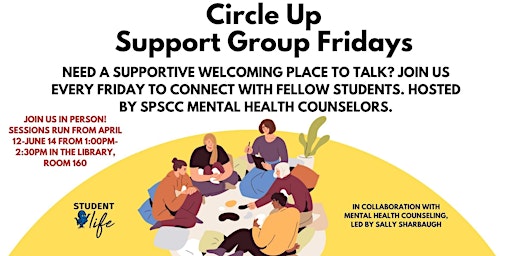 Imagem principal de Circle Up Support Group Fridays