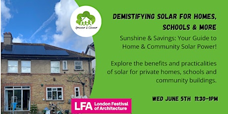 Demistifying Solar for Homes, Schools & More