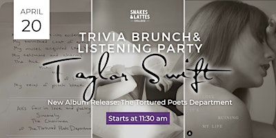 Taylor Swift Trivia and New Album Listening Party & Brunch primary image