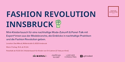 Primaire afbeelding van Fashion Revolution Innsbruck - Mini-Kleidertausch