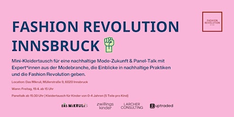 Fashion Revolution Innsbruck - Mini-Kleidertausch