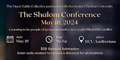 The Shalom Conference primary image