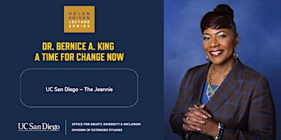 Immagine principale di Helen Edison Lecture Series with Dr. Bernice A. King 