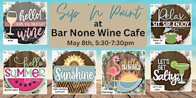 Immagine principale di Bar None Wine Cafe Paint & Sip 