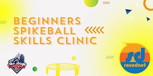 Primaire afbeelding van Beginners Spikeball Skills Clinic with SD Roundnet