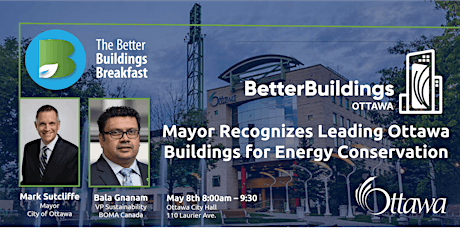 Mayor Recognizes Leading Ottawa Buildings for Energy Conservation