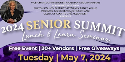 Imagem principal de 2024 Fulton County Senior Summit