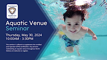 Primaire afbeelding van Aquatic Venue Seminar