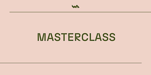 Imagem principal do evento Masterclass WA | André Veríssimo | Som para Imagem