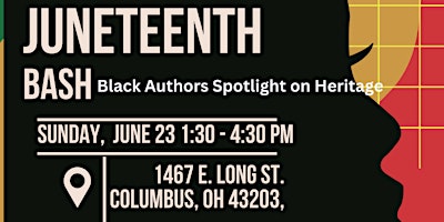 Imagem principal do evento Juneteenth BASH (Black Authors Spotlight on Heritage)