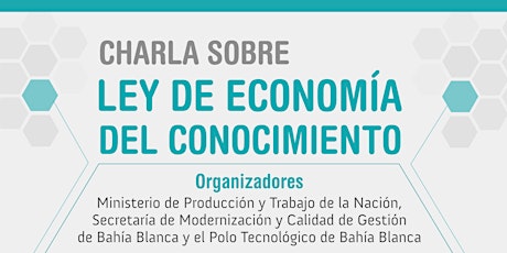 Imagen principal de Charla  Ley Economía Del Conocimiento