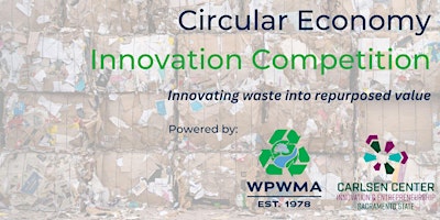 Primaire afbeelding van Circular Economy Innovation Competition - Finalist Pitch Competition!