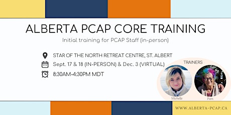 Alberta PCAP Core Training [in-person]