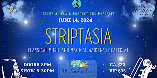 Striptasia | Classical Music & Magical Maidens Burlesque Show primary image