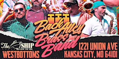 Imagen principal de Back Alley Brass Band "Last Chance to Dance" EP Release Show