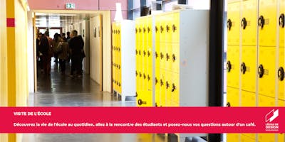 Visite de l'école et présentation des formations - 05 juin 2020