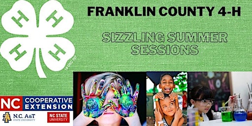 Primaire afbeelding van 2024 Franklin County 4-H Sizzling Summer Sessions
